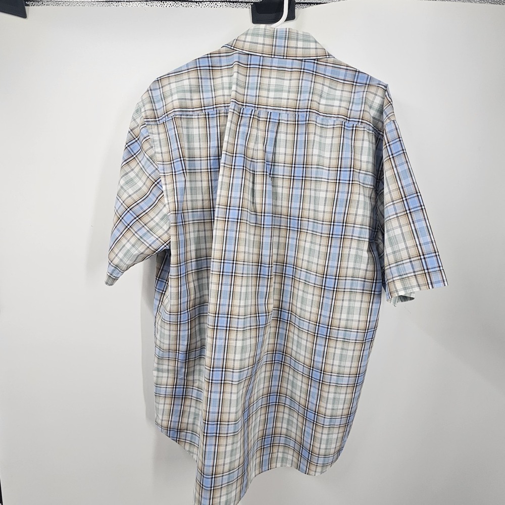 Alexander Julian Colours Men's Size XL Short Sleeve Button Down Shirt - Picture 2 of 7